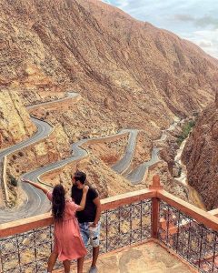 A panoramic view in Dades